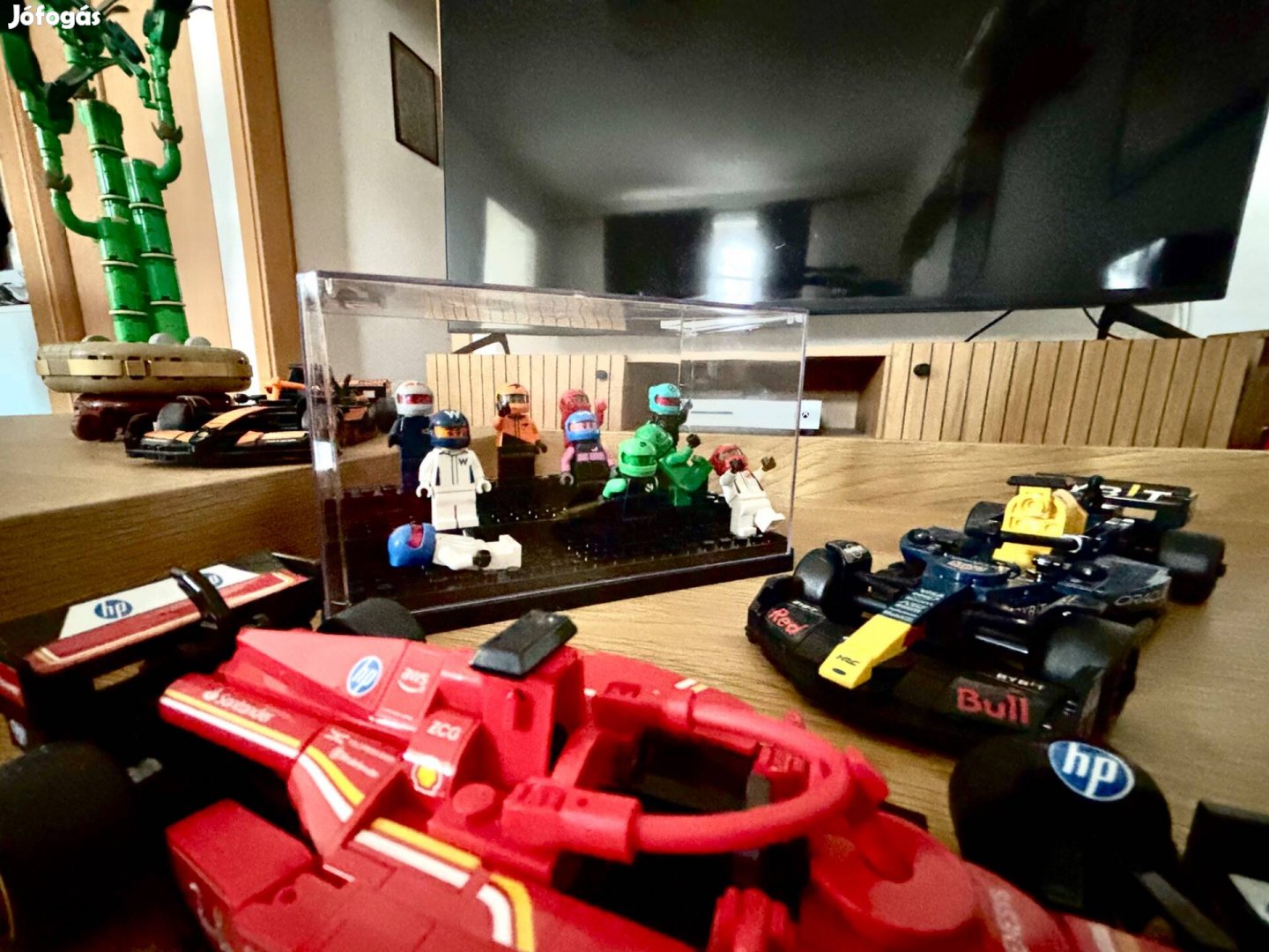 3 szintes Lego Figura vitrin. Új, Bontatlan